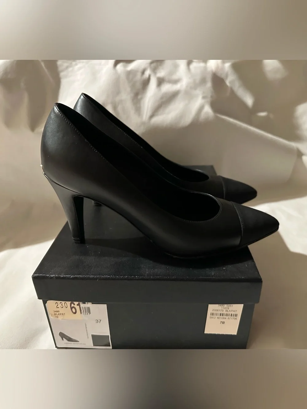 CHANEL authentic leather